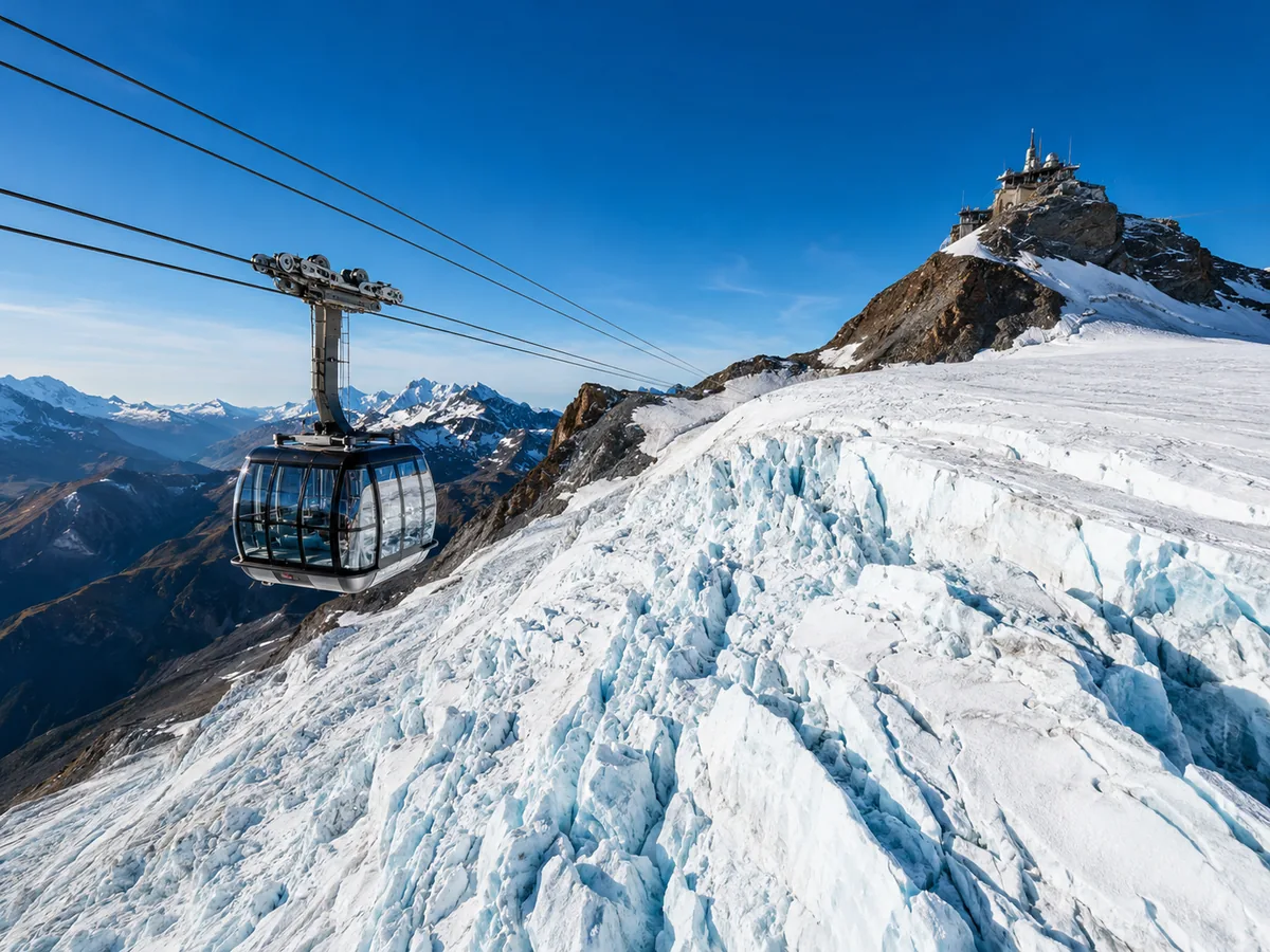 Zermatt: Matterhorn Glacier Paradise Cable Car Ticket